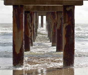 close up photo of bridge foundation thumbnail