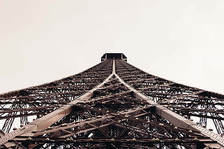 A view from Eiffel tower s bottom to the top thumbnail