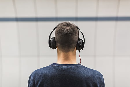 man wearing headphones thumbnail
