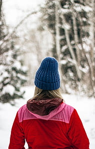 person standing on snow thumbnail