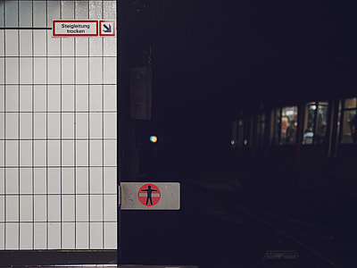 underground, stairs, sign, transportation thumbnail