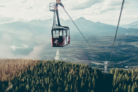 Sky Tram at Jasper National Park, Alberta, Canada thumbnail