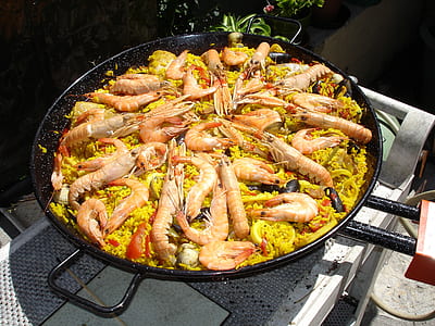 cooked shrimp in the frying pan during daytime thumbnail