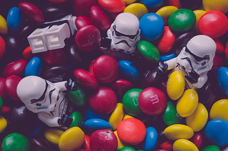 three Storm Troopers Lego mini figures thumbnail