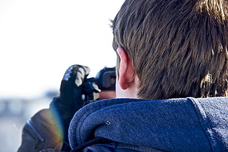 man in blue hoodie thumbnail