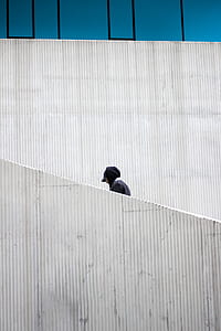 man walking on stair thumbnail