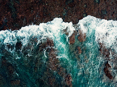 aerial photo of body of water thumbnail