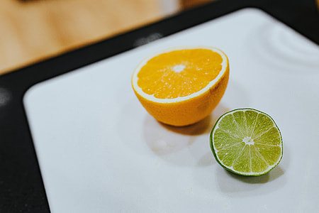 Morning work with a freshly squeezed citrus juice thumbnail