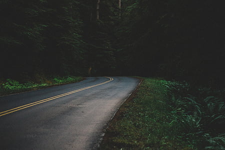 low angle photography of road thumbnail