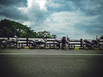 road, landscape, man, street thumbnail