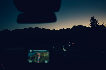 Driving to mountains thumbnail