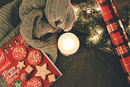 close up photo of garlands and scarf thumbnail