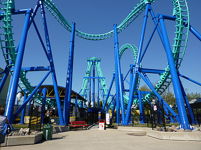 teal and blue roller coaster thumbnail