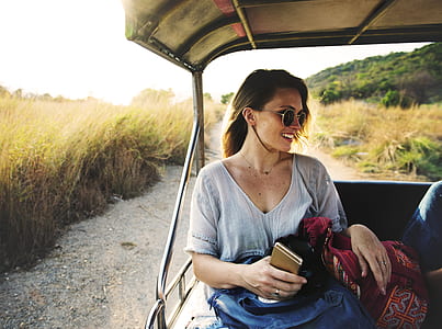holiday, sunglasses, vacation, woman thumbnail