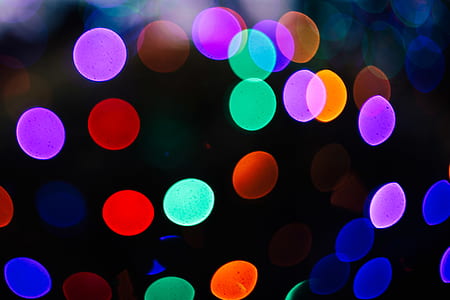 assorted-color bokeh light thumbnail