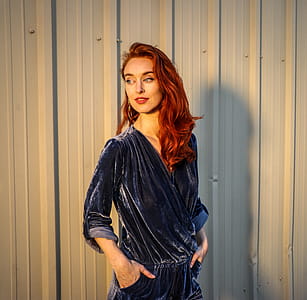 Woman Standing With Both Hand on Pocket thumbnail