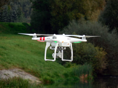 white DJI phantom quadcopter thumbnail