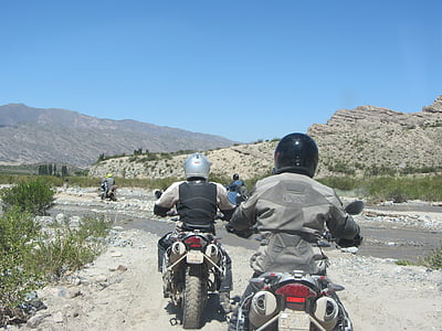 two man ride on motorcycles thumbnail