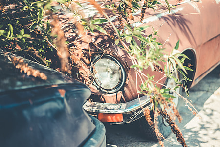 Abandoned Rusty Old Timer Automobile thumbnail