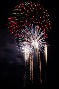 fireworks display on sky thumbnail