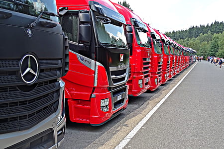 lined trucks thumbnail