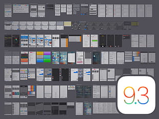 iOS 9.3 UI Kit sketch file sketch file