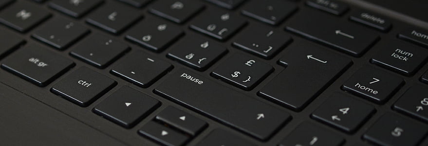 close shot of black computer keyboard thumbnail