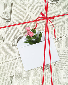 pink petaled flower in envelope thumbnail