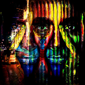 abstract portrait painting thumbnail