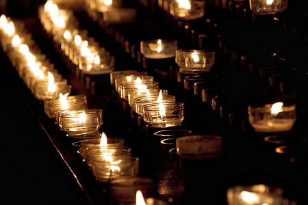 lighted votive candle thumbnail