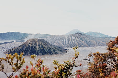 landscape photography of gray volcano thumbnail