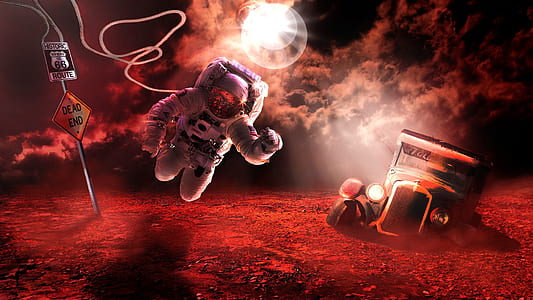 astronaut in mars thumbnail
