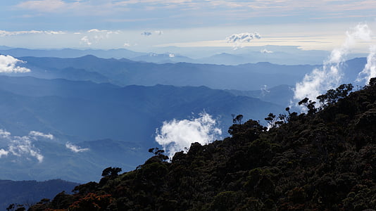 aerial view of mountain thumbnail