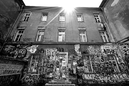 city, art, street, sun thumbnail