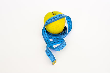 green apple and blue tape measure thumbnail
