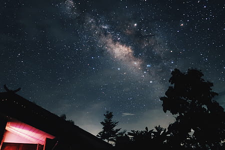 star, sky, building, silhouette thumbnail