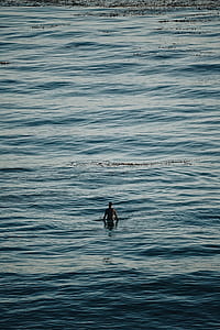man in sea at daytime thumbnail