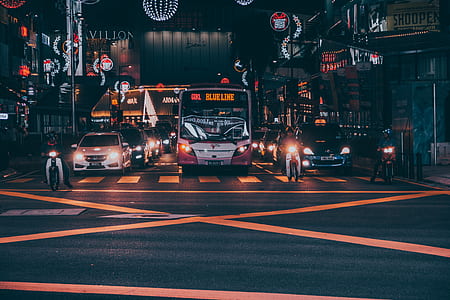 photo of stop vehicles near the pedestrian print thumbnail