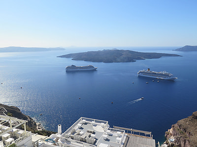 Santorini Island, Pleasure Boat thumbnail