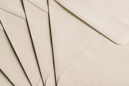 four white envelopes thumbnail