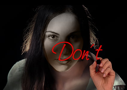 woman's face with text overlay thumbnail