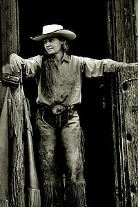 grayscale photo of woman thumbnail
