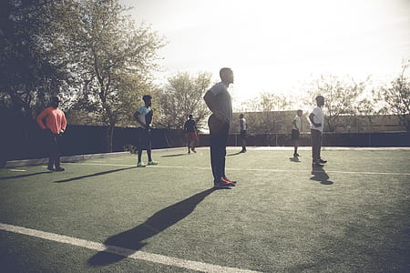 group of people playing volleyball thumbnail