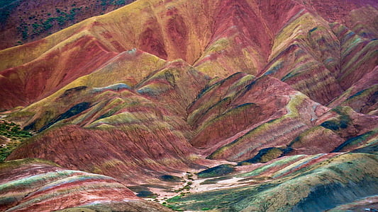 aerial photo of mountain thumbnail