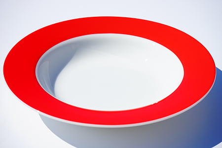 red and white bowl thumbnail
