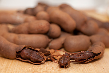 brown tamarind on table thumbnail