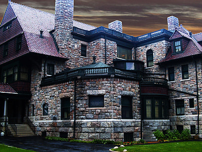 Stone mansion old house thumbnail