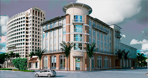 brown and white painted building photo thumbnail