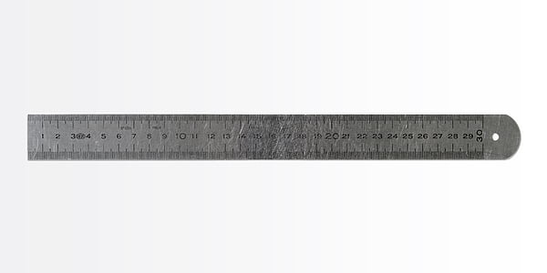 gray metal ruler thumbnail