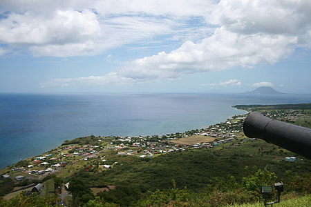 aerial photography of buildings near ocean thumbnail